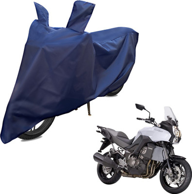 RiderShine Two Wheeler Cover for Kawasaki(Versys 650, Blue)