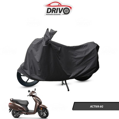 Drivo Waterproof Two Wheeler Cover for Honda(Activa 6G, Grey)