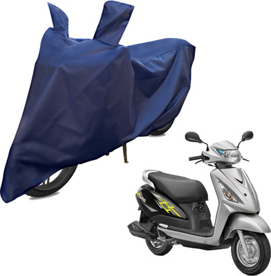 RiderShine Two Wheeler Cover for Suzuki(Swish 125, Blue)