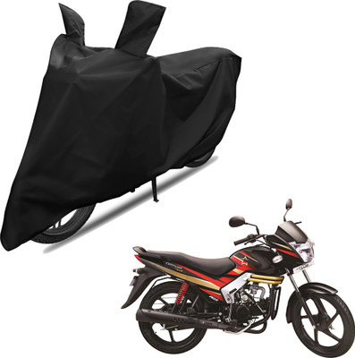 RiderShine Two Wheeler Cover for Mahindra(Centuro XT, Black)