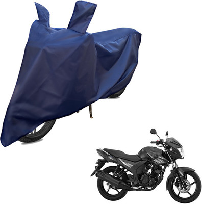 RiderShine Two Wheeler Cover for Yamaha(SZ R, Blue)