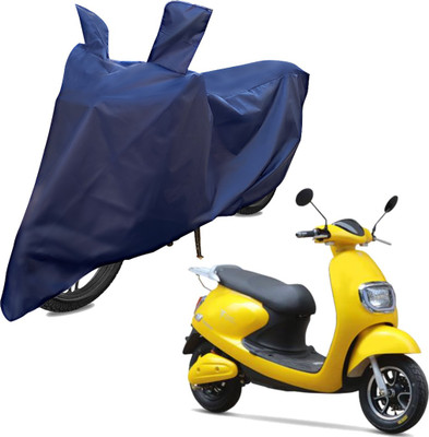 RiderShine Two Wheeler Cover for Okinawa(i-Praise, Blue)