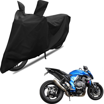 RiderShine Two Wheeler Cover for Honda(CB 1000R, Black)