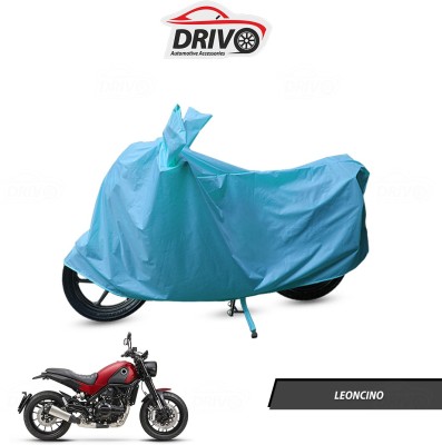 Drivo Waterproof Two Wheeler Cover for Benelli(Leoncino, Blue)