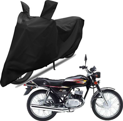 RiderShine Two Wheeler Cover for Suzuki(Samurai, Black)