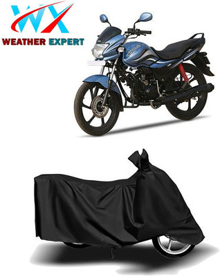 WEATHER EXPERT Two Wheeler Cover for Hero(MotoCorp Passion Pro, Black)