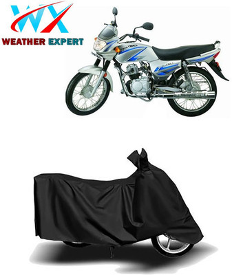 WEATHER EXPERT Waterproof Two Wheeler Cover for LML(CRD, Black)