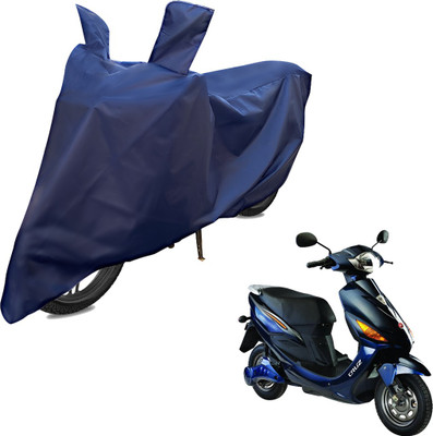 RiderShine Two Wheeler Cover for Hero(Electric Flash, Blue)