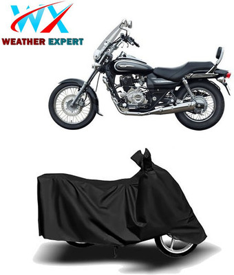 WEATHER EXPERT Waterproof Two Wheeler Cover for Bajaj(Avenger 220 DTS-i, Black)