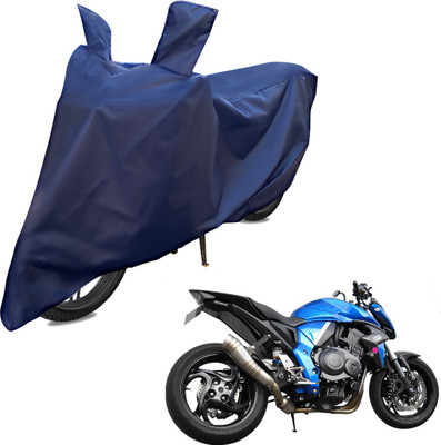 RiderShine Two Wheeler Cover for Honda(CB 400, Blue)
