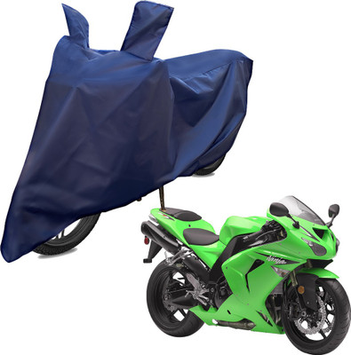 RiderShine Two Wheeler Cover for Kawasaki(Ninja ZX-14R, Blue)