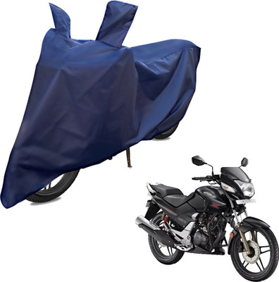 RiderShine Two Wheeler Cover for Hero(CD 100 SS, Blue)