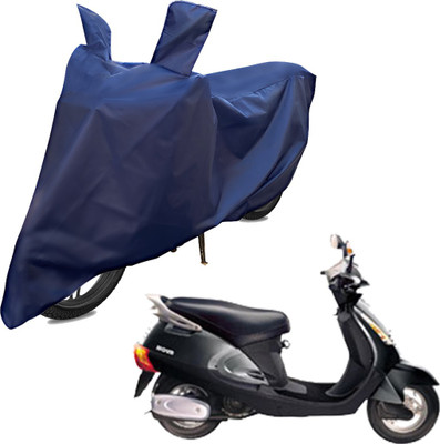 RiderShine Two Wheeler Cover for Suzuki(Samurai, Blue)