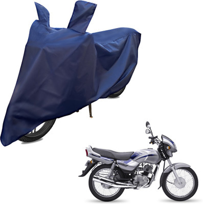 RiderShine Two Wheeler Cover for TVS(Victor Edge, Blue)
