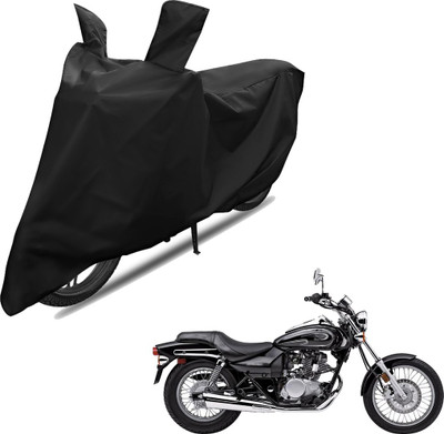 RiderShine Two Wheeler Cover for Bajaj(Eliminator, Black)