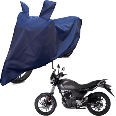 RiderShine Two Wheeler Cover for Techo Electra(Dream Neo, Blue)