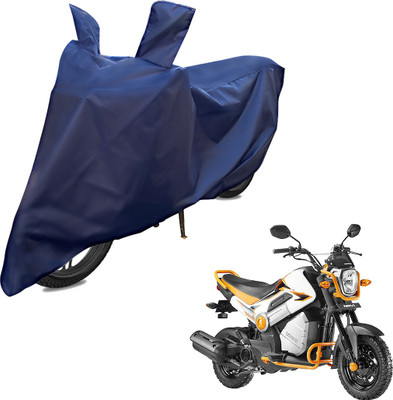 RiderShine Two Wheeler Cover for Honda(NXR 160, Blue)