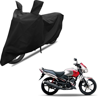 RiderShine Two Wheeler Cover for Yamaha(Gladiator SS, Black)