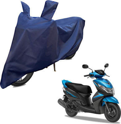 RiderShine Two Wheeler Cover for Yamaha(Ray ZR, Blue)