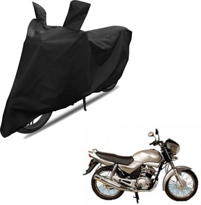 RiderShine Two Wheeler Cover for Yamaha(Libero LX, Black)