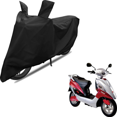 RiderShine Two Wheeler Cover for Hero(Electric Maxi, Black)
