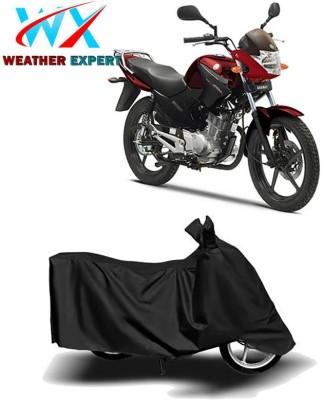 WEATHER EXPERT Waterproof Two Wheeler Cover for Yamaha(YBR 125, Black)