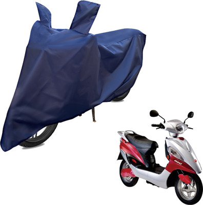RiderShine Two Wheeler Cover for Hero(Electric NYX, Blue)