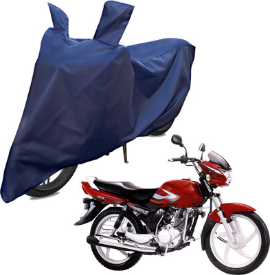 RiderShine Two Wheeler Cover for TVS(Apache 150, Blue)