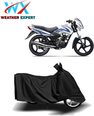 WEATHER EXPERT Waterproof Two Wheeler Cover for TVS(Star Sport, Black)