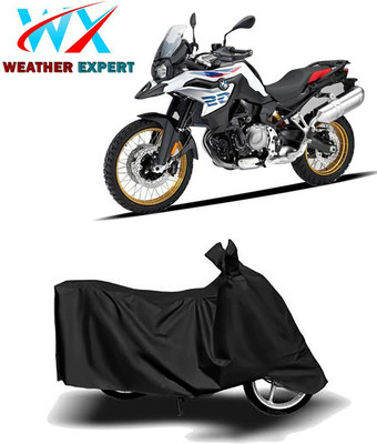WEATHER EXPERT Waterproof Two Wheeler Cover for BMW(F 850 GS, Black)