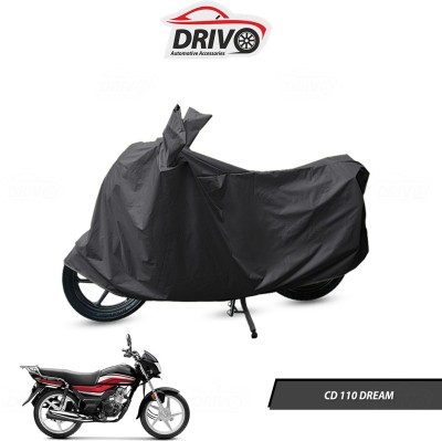 Drivo Waterproof Two Wheeler Cover for Honda(CD 110 Dream, Grey)