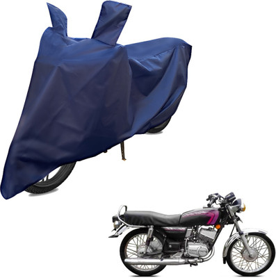 RiderShine Two Wheeler Cover for Yamaha(Saluto RX, Blue)