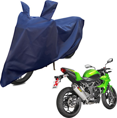RiderShine Two Wheeler Cover for Kawasaki(Z750, Blue)