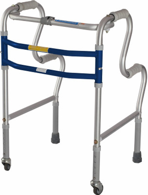 VISSCO DURA STEP WALKER WITH WHEEL Walking Stick