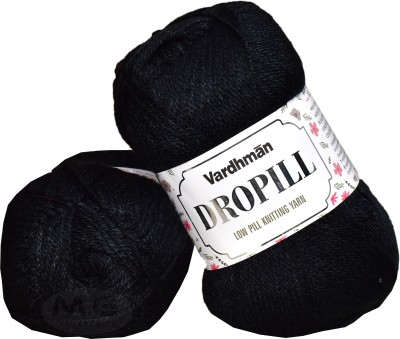 M.G Enterprise Vardhman Drophill M/G Black (400 gm)