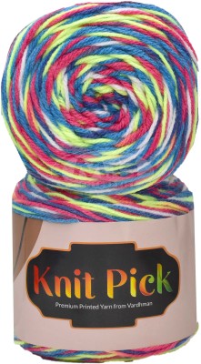 Simi Enterprise Vardhman Knit Pick S/M Rainbow (200 gm) wool ART - ACCF