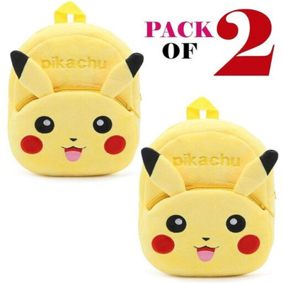 INDIGNITE TWO PIKACHU BAG 12 L Backpack(Yellow)