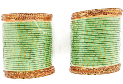 SHYCHOO BLASTS Metal Bangle Set(Pack of 56)