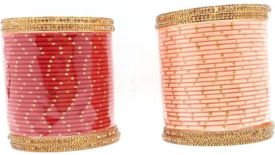 SHYCHOO BLASTS Metal Bangle Set(Pack of 56)