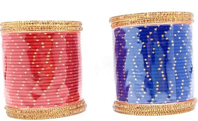 SHYCHOO BLASTS Metal Bangle Set(Pack of 56)