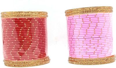 SHYCHOO BLASTS Metal Bangle Set(Pack of 56)