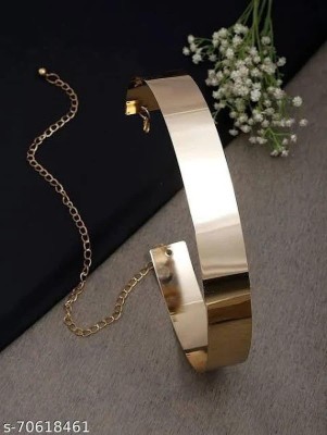 Riddhi Enterprise Women Party, Casual, Evening, Formal Gold Artificial Leather Belt