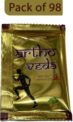 Quickbits Artho veda Powder Joint Pain Relief Powder (pack of 98) Powder(98 x 1 Units)