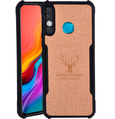 Flipkart SmartBuy Back Cover for Infinix Hot 8(Brown, Shock Proof, Pack of: 1)