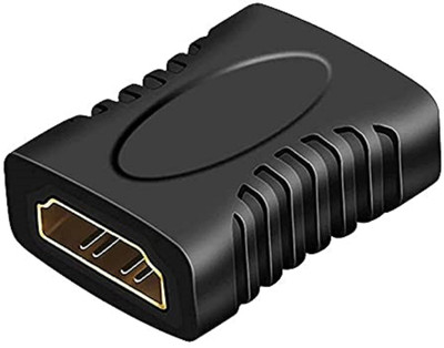 WETEK  TV-out Cable Hdmi Extender Female to Female Coupler Adapter for HDTV Pack of 1(Black, For TV)