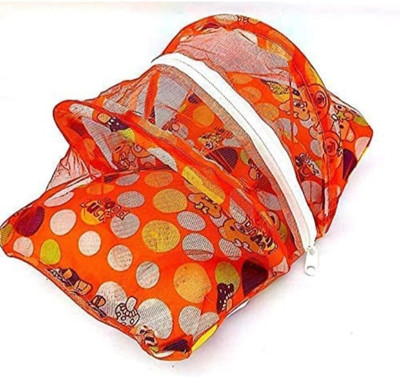 Kanha Laddu Gopal Mosquito net / Machhardaani size medium 3 to 4 Dress(Cotton)