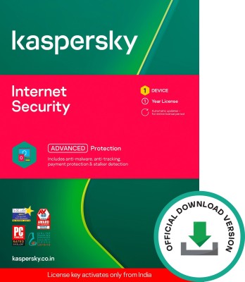 Kaspersky 1 PC 1 Year Internet Security (Email Delivery - No CD)(Standard Edition)