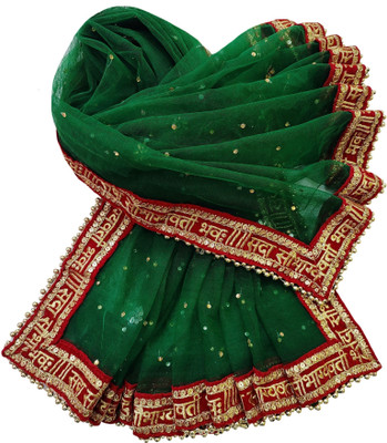 Navti Creations Net Embellished Women Dupatta