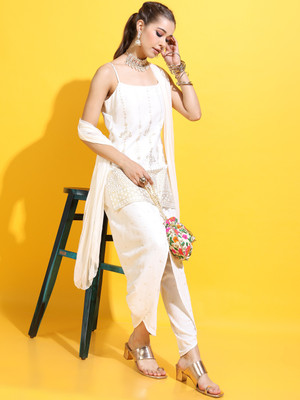 Vishudh Women Kurta Pant Set