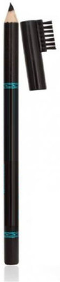 tanvi27 WATER PROOF & LONG LASTING BLACK EYE BROW PENCIL WITH BRUSH(black)